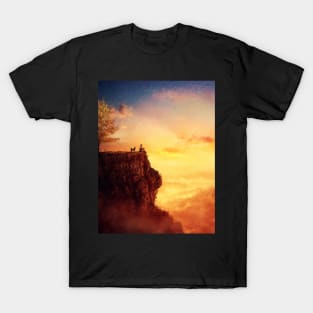 dog and man wanderers T-Shirt